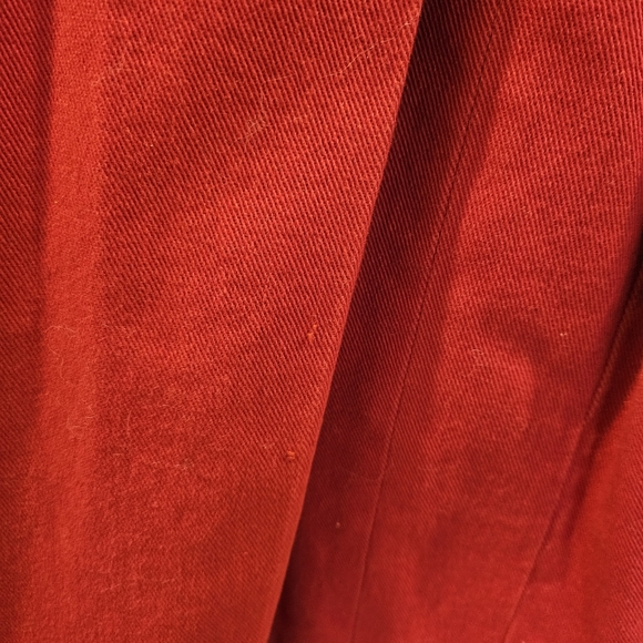 Anthropologie red double breasted coat - Picture 9 of 11